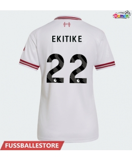 Günstige Liverpool Hugo Ekitike #22 Auswärtstrikot Damen 2026-27 Kurzarm